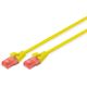 (&euro;7,80*/1m) 0.50m Digitus Cat. 6 Patchkabel U/UTP RJ45 Stecker