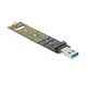 Delock Konverter f&uuml;r M.2 NVMe PCIe SSD mit USB 3.1 Gen 2