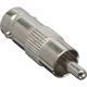 InLine Video Adapter Cinch Stecker auf BNC Buchse Silber