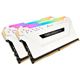 32GB Corsair Vengeance RGB PRO wei&szlig; DDR4-3200 DIMM CL16 Dual Kit