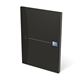 OXFORD Notizbuch Office Book DIN A4 liniert, schwarz Hardcover 192