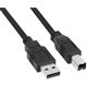 (&euro;1,30*/1m) 3.00m InLine USB2.0 Anschlusskabel USB A Stecker auf